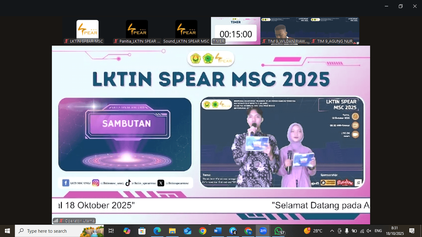 Sesi Pembukaan